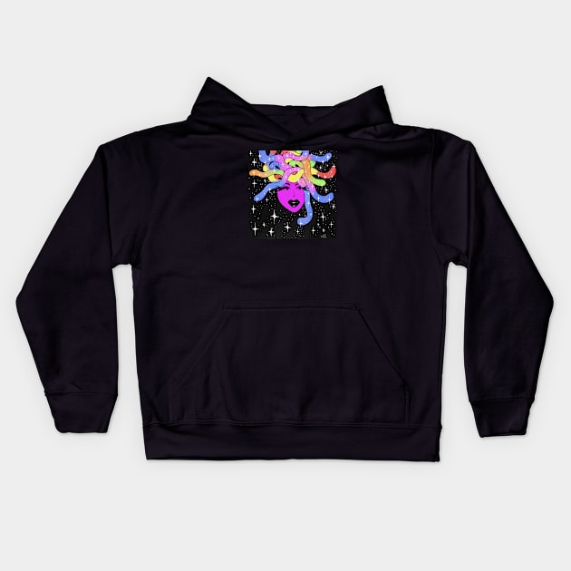 Medusa Kids Hoodie by vswizzart